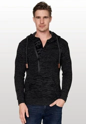 Rusty Neal Kapuzensweatshirt Schwarz/Hellblau/Braun/Rot/Beige/Dunkelgrau