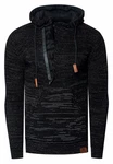 Rusty Neal Kapuzensweatshirt Schwarz/Hellblau/Braun/Rot/Beige/Dunkelgrau