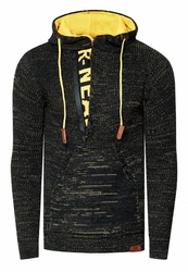 Rusty Neal Kapuzensweatshirt Blau/Hellblau/Grün/Gelb/Rot/Schwarz