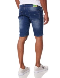 Denim House Caprijeans Herren Jeansshort Denim Bermuda Blau