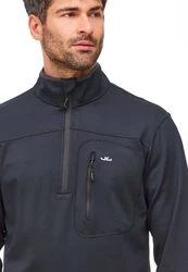 Jeff Green Fleecejacke William Dunkelblau/Grau/Dunkelgrau