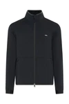 Jeff Green Fleecejacke Ove Dunkelblau/Blau/Grau/Hellblau