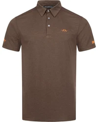 Blaser Poloshirt Competition Khaki/Braun/Grau/Dunkelbraun