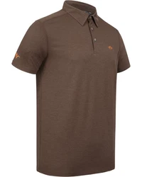 Blaser Poloshirt Competition Khaki/Braun/Grau/Dunkelbraun