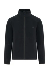Jeff Green Fleecejacke Ivar Dunkelblau/Grau/Blau/Dunkelgrau