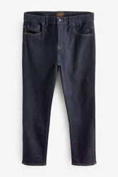 Next Slim Fit Premium Jeans Super-Stretch Dunkelblau