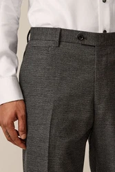 Next Anzughose Tailored Fit mit Struktur und Besatz Khaki/Grau/Braun/Dunkelgrau/Hellgrau