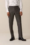 Next Anzughose Tailored Fit mit Struktur und Besatz Khaki/Grau/Braun/Dunkelgrau/Hellgrau