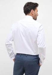 Eterna Smokinghemd Weiß/Grün/Braun/Blau