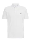 WE Fashion Poloshirt Weiß/Grau/Creme