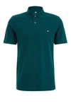 WE Fashion Poloshirt Türkis/Grün/Dunkelgrün