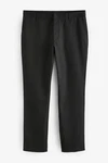 Next Stoffhose Elegante Slim Fit Hose (1-tlg) Schwarz/Dunkelgrau/Grau