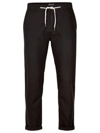 Chinohose Herren Freizeithose RIVMarco Regular Fit Leinenhose mit Zugbandverschluss