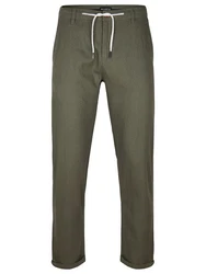 Riverso Chinohose Herren Freizeithose RIVMarco Regular Fit Khaki/Dunkelgrün