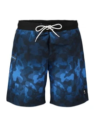 Chinoshorts Burray Men Boardshorts WAVY CAMO BLUE