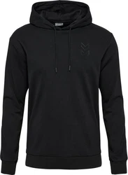 hummel Kapuzenpullover Hmlactive Co Hoodie Schwarz/Beige