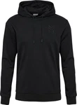 hummel Kapuzenpullover Hmlactive Co Hoodie Schwarz/Beige