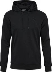 hummel Kapuzenpullover Hmlactive Co Hoodie Schwarz/Beige