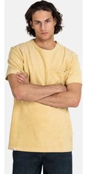 REELL Soft T-Shirt Gelb/Beige