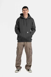 REELL Hoodie Prior Khaki/Dunkelgrau/Grau