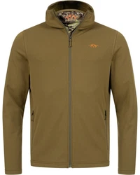 Blaser Allwetterjacke Midlayer-Hoody Drain Braun/Khaki/Dunkelgrün