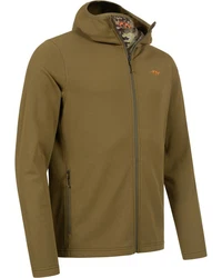 Blaser Allwetterjacke Midlayer-Hoody Drain Braun/Khaki/Dunkelgrün