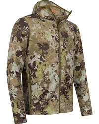 Blaser Allwetterjacke Midlayer-Hoody Drain Braun/Dunkelgrün