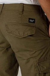 REELL Cargohose Flex Cargo LC Braun/Khaki/Orange/Rot