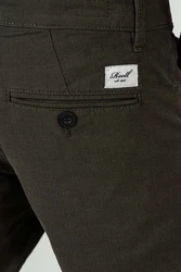 REELL Chinohose Superior Flex Chino Khaki/Dunkelgrün