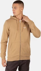 REELL Kapuzenpullover Staple Terry Zip Hoodie Khaki/Braun/Beige