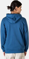 REELL Kapuzenpullover Staple Terry Zip Hoodie Blau/Hellblau/Grau