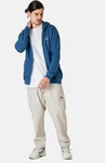 REELL Kapuzenpullover Staple Terry Zip Hoodie Blau/Hellblau/Grau