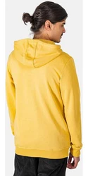 REELL Kapuzenpullover Staple Terry Zip Hoodie Gelb/Braun