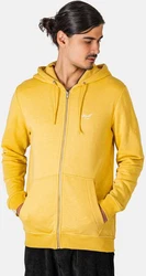 REELL Kapuzenpullover Staple Terry Zip Hoodie Gelb/Braun