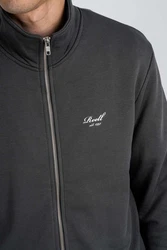 REELL Kapuzenpullover Staple Zip Sweatshirt Khaki/Grau/Braun/Hellgrau