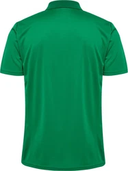 hummel T-Shirt Hmlessential Polo Grün/Türkis/Neonfarben/Dunkelgrün