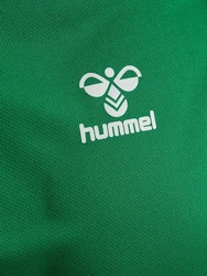 hummel T-Shirt Hmlessential Polo Grün/Türkis/Neonfarben/Dunkelgrün