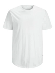 Jack & Jones Plus T-Shirt JJENoa Weiß/Creme/Grau