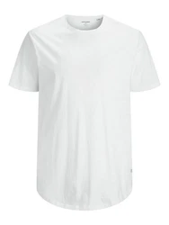 Jack & Jones Plus T-Shirt JJENoa Weiß/Creme/Grau