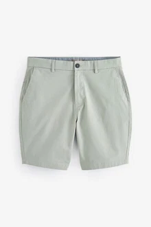 Next Chinoshorts Stretch-Chinoshorts Slim-Fit Khaki/Hellgrün/Grün/Türkis