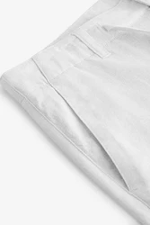 Next Chinoshorts Shorts Grau/Weiß/Khaki/Creme