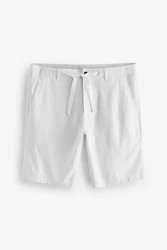Next Chinoshorts Shorts Grau/Weiß/Khaki/Creme