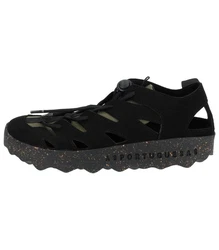 Asportuguesas Halbschuhe Schnürschuh Schwarz/Lila