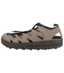 Asportuguesas Halbschuhe Schnürschuh Braun/Beige/Khaki