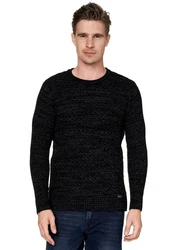 Rusty Neal Strickpullover Schwarz