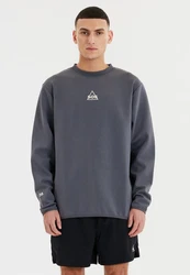 SOS Sweatshirt Vail Crewneck-Design Dunkelgrau/Dunkelblau/Hellgrau/Grau