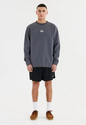 SOS Sweatshirt Vail Crewneck-Design Dunkelgrau/Dunkelblau/Hellgrau/Grau