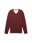 TOM TAILOR Strickpullover V-Neck (1-tlg) 