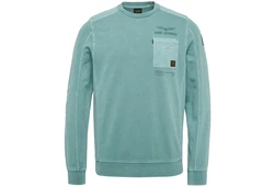 PME LEGEND Kurzarmshirt Hellblau/Grün/Türkis