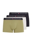 Tommy Hilfiger Underwear Trunk 3P TRUNK mit Logoschriftzug khaki/rot/schwarz/wei